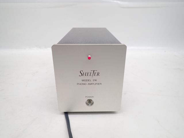 SHELTER シェルター MM/MCフォノイコライザー MODEL 216 ∩ 59C4F-6