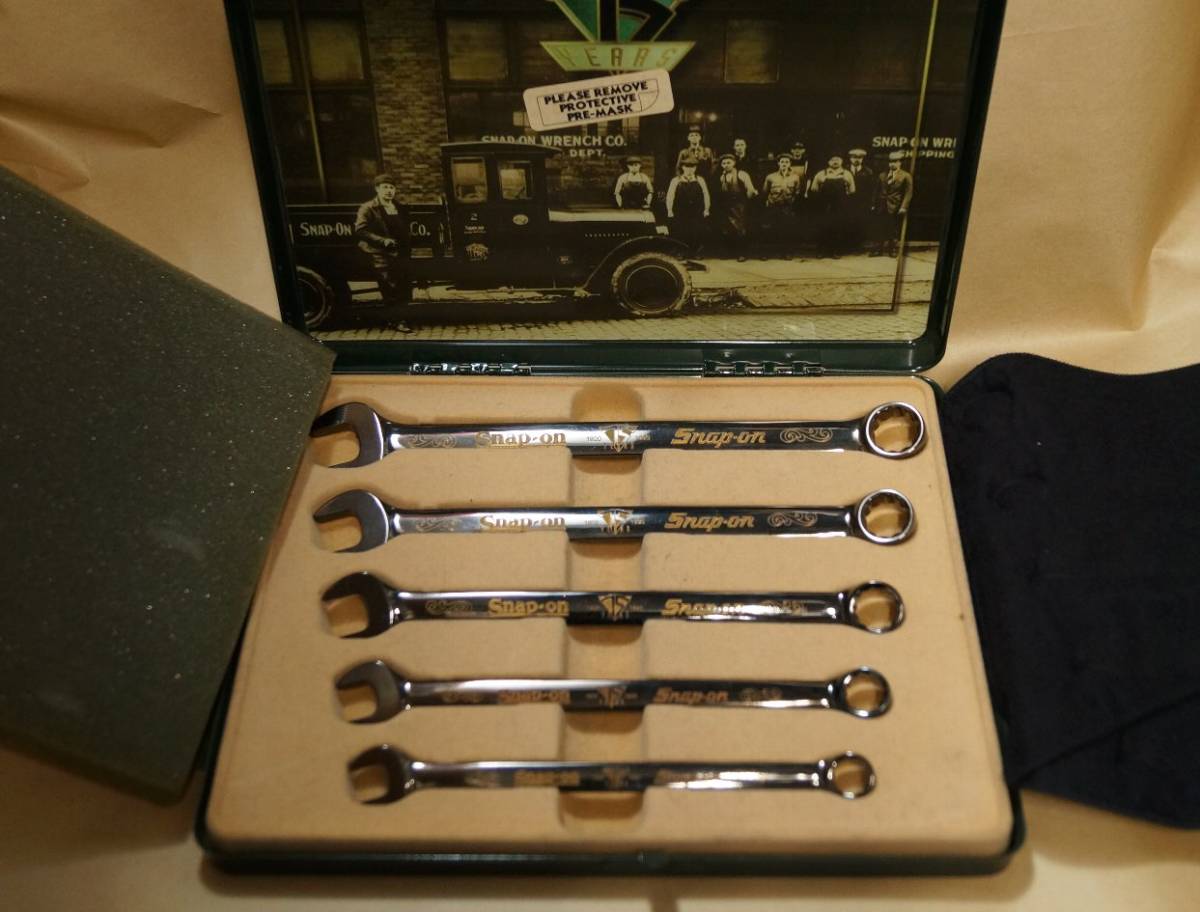Snap-on スナップオン 75周年記念モデル コンビネーションレンチセット 