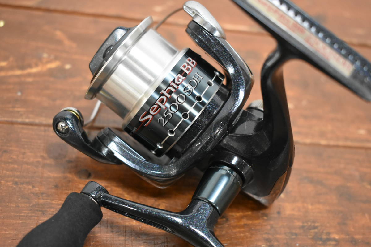 限定SALE，大人気 品 シマノ 07 セフィア BB 2500SDH ダブルハンドル SHIMANO Sephia エギング ①(シマノ)｜売買されたオークション情報、yahooの商品情報をアーカイブ公開 - オークファン シマノ