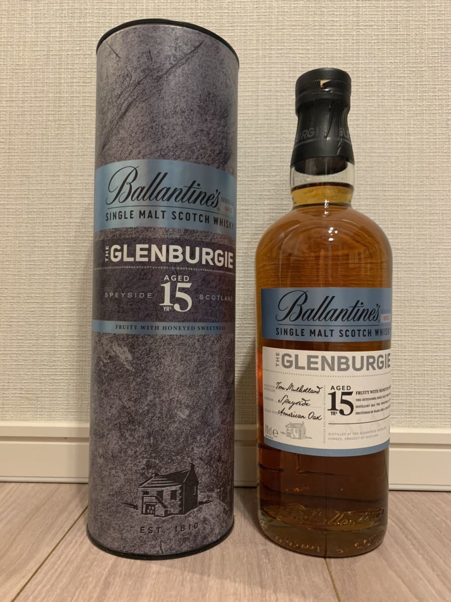 未開栓 Ballantine's バランタイン グレンバーギー 15年 ウイスキー