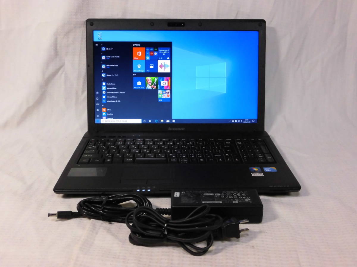 ○Lenovo 快速!新SSD240GB/Windows10/i5 M450/8GBメモリ/DVD/無線LAN