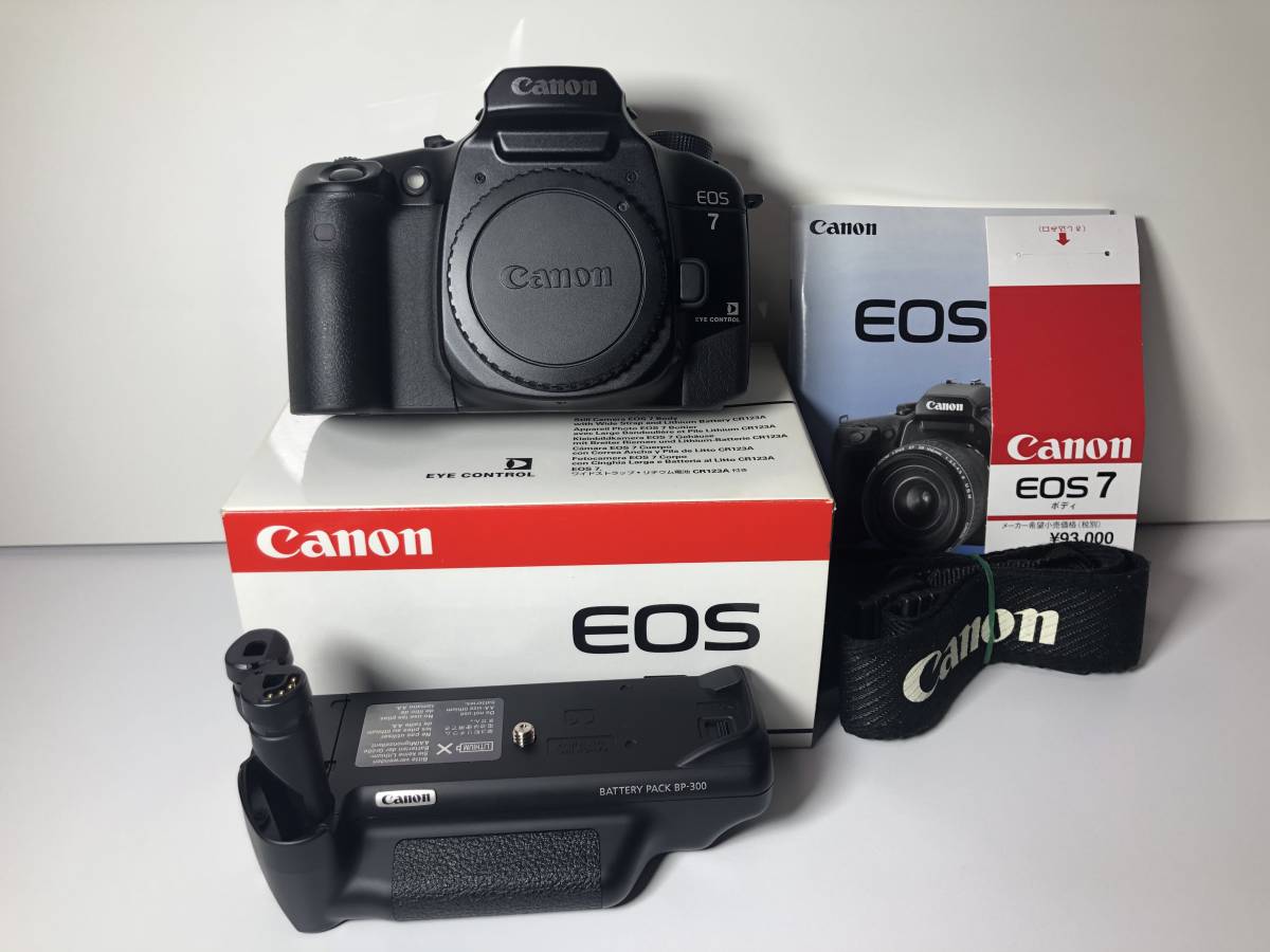 極上美品・おまけ付】Canon EOS 7S キャノン カメラ フィルム一眼レフ