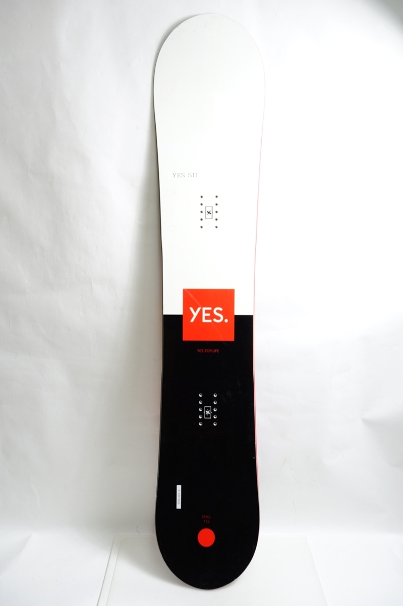 得価，100%新品 2019-2020年 日本限定 グラトリ向け YES. イエス CHILL スノーボード152cm(150cm-155cm未満)｜売買されたオークション情報、yahooの商品情報をアーカイブ公開 - オークファン オールラウンド