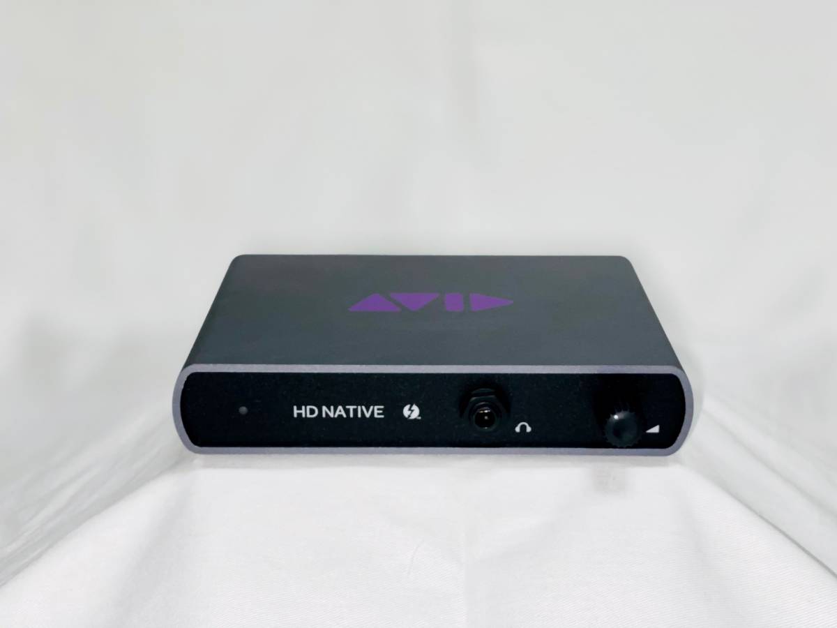 AVID HD Native Thunderboltジャンク AVID HD Native Thunderbolt 美品中古完動品！ 【公式通販】