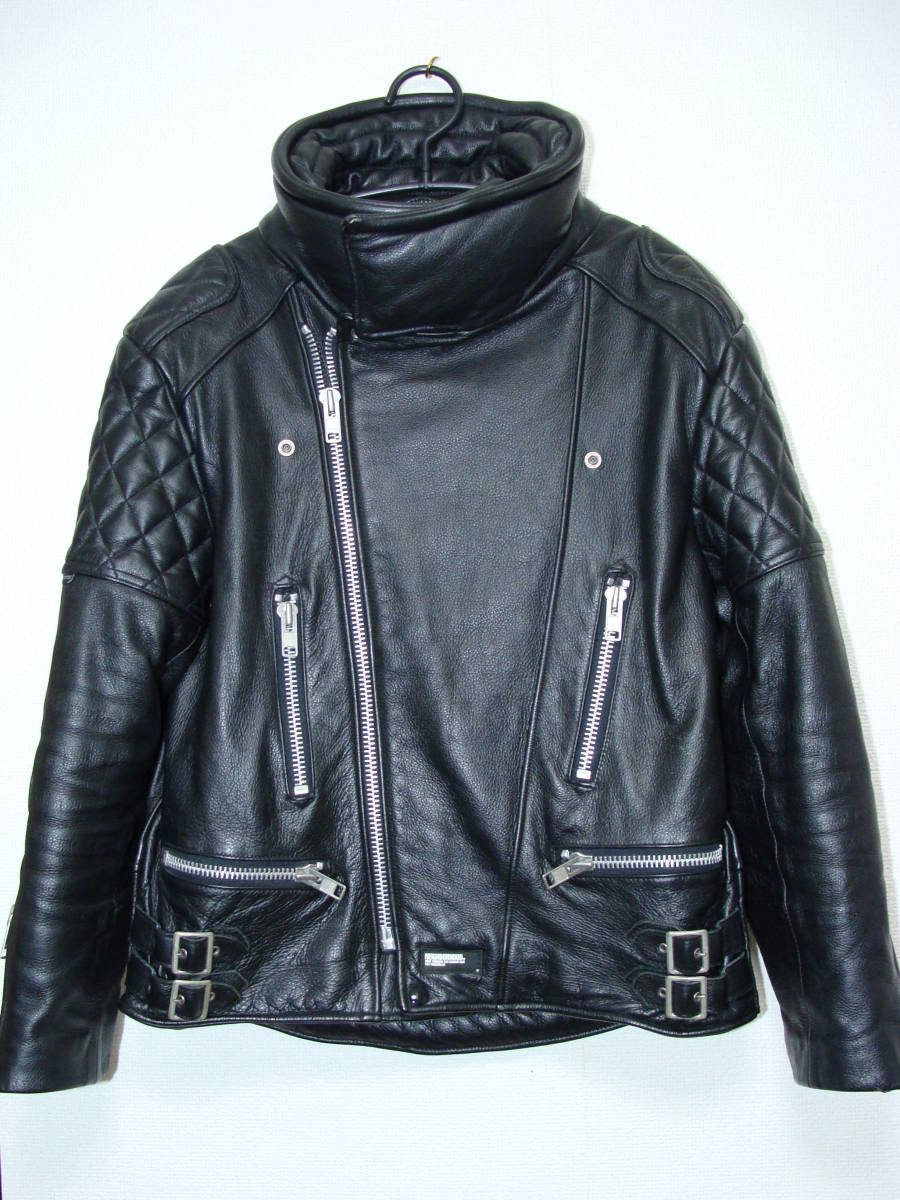 NEIGHBORHOOD ネイバーフッド ◇ 1st サンダーボルト レザー 牛 皮 革