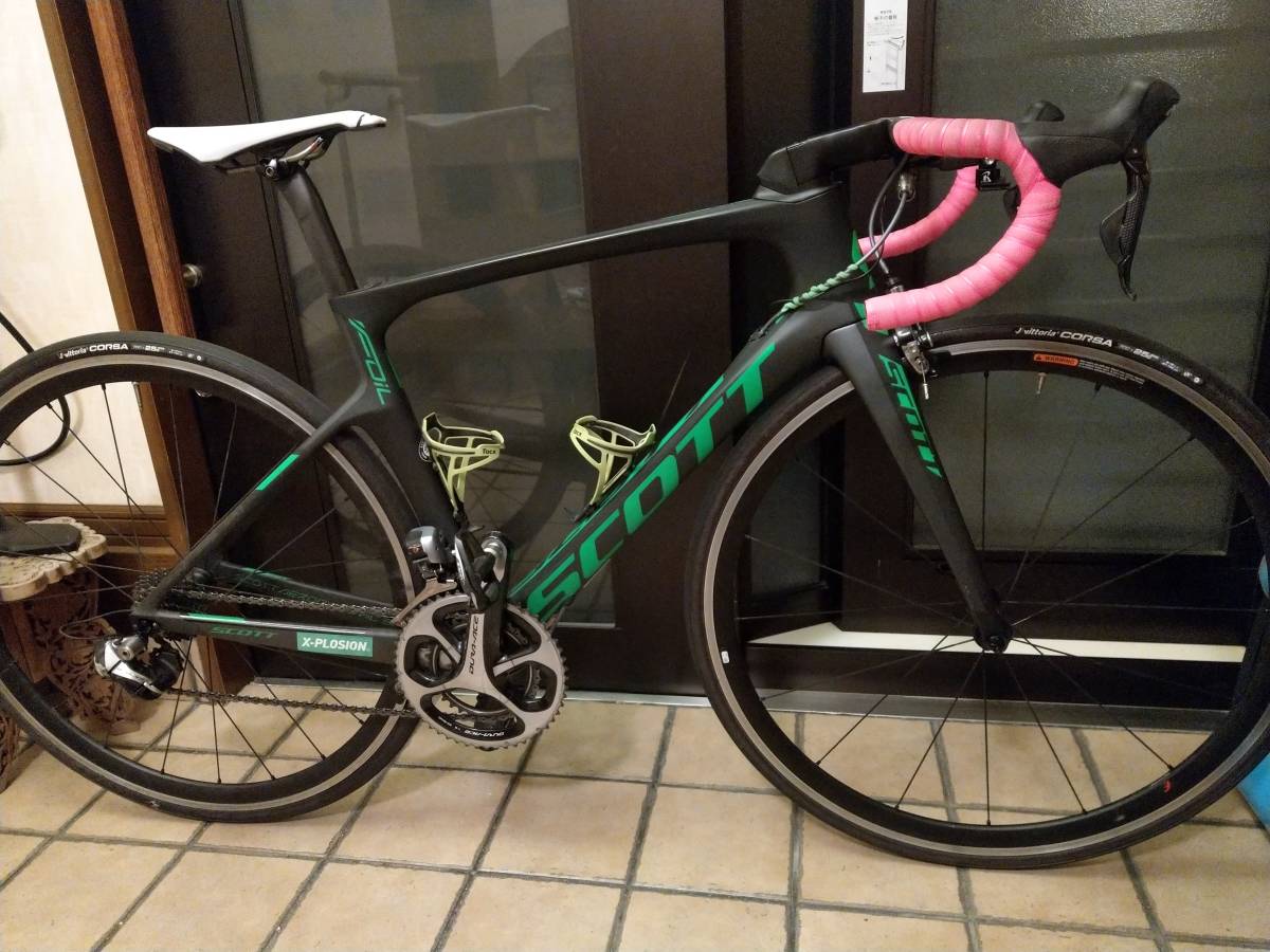 【2026，大得価】 SCOTT FOIL Team issue 2017 Shimano 9070Di2組(520mm～)｜売買されたオークション情報、yahooの商品情報をアーカイブ公開 - オークファン 520mm～