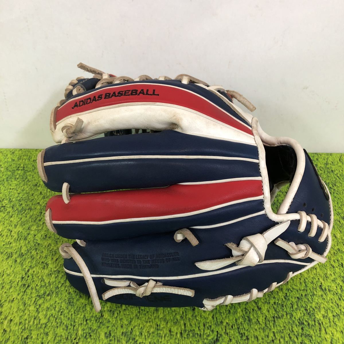G-465 アディダス adidas 軟式 グローブ KQ494 内野手 グラブ 中古品