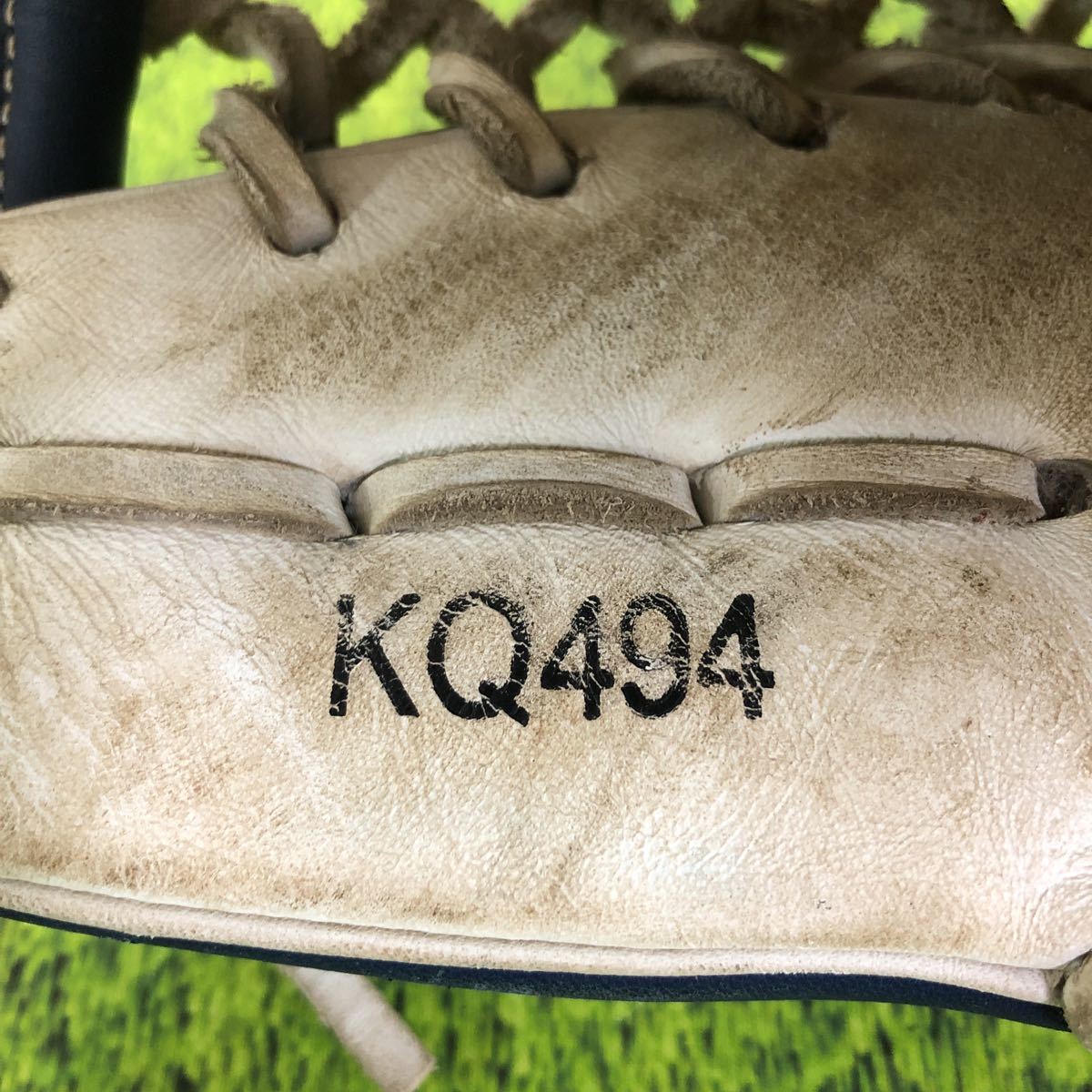 G-465 アディダス adidas 軟式 グローブ KQ494 内野手 グラブ 中古品