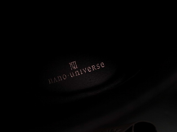 新品☆ナノユニバース/nano・universe/レザーブーツ/茶/25cm