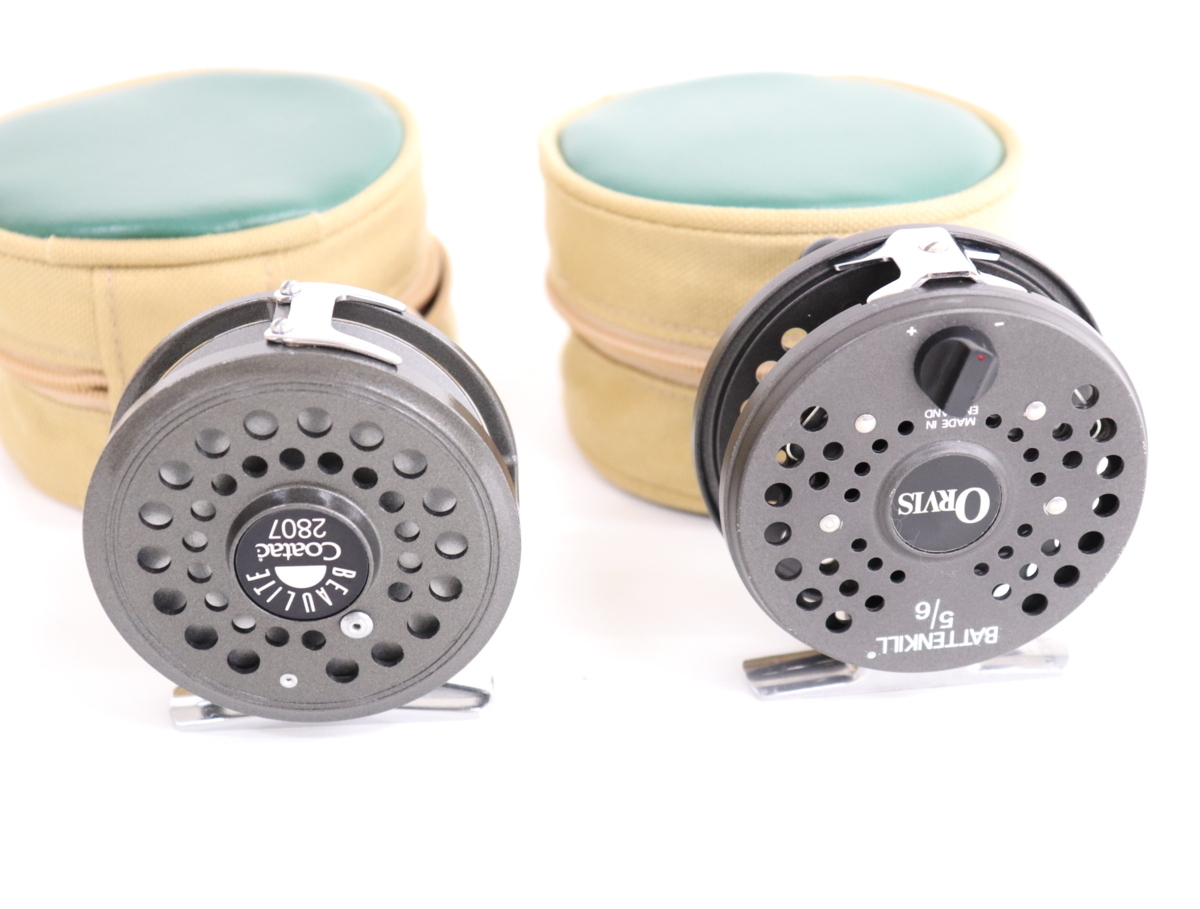 超激得，セール ORVIS オービス バテンキル 5/6 & コータック 2807 2点セット リールケース2個付(オービス)｜売買されたオークション情報、yahooの商品情報をアーカイブ公開 - オークファン オービス
