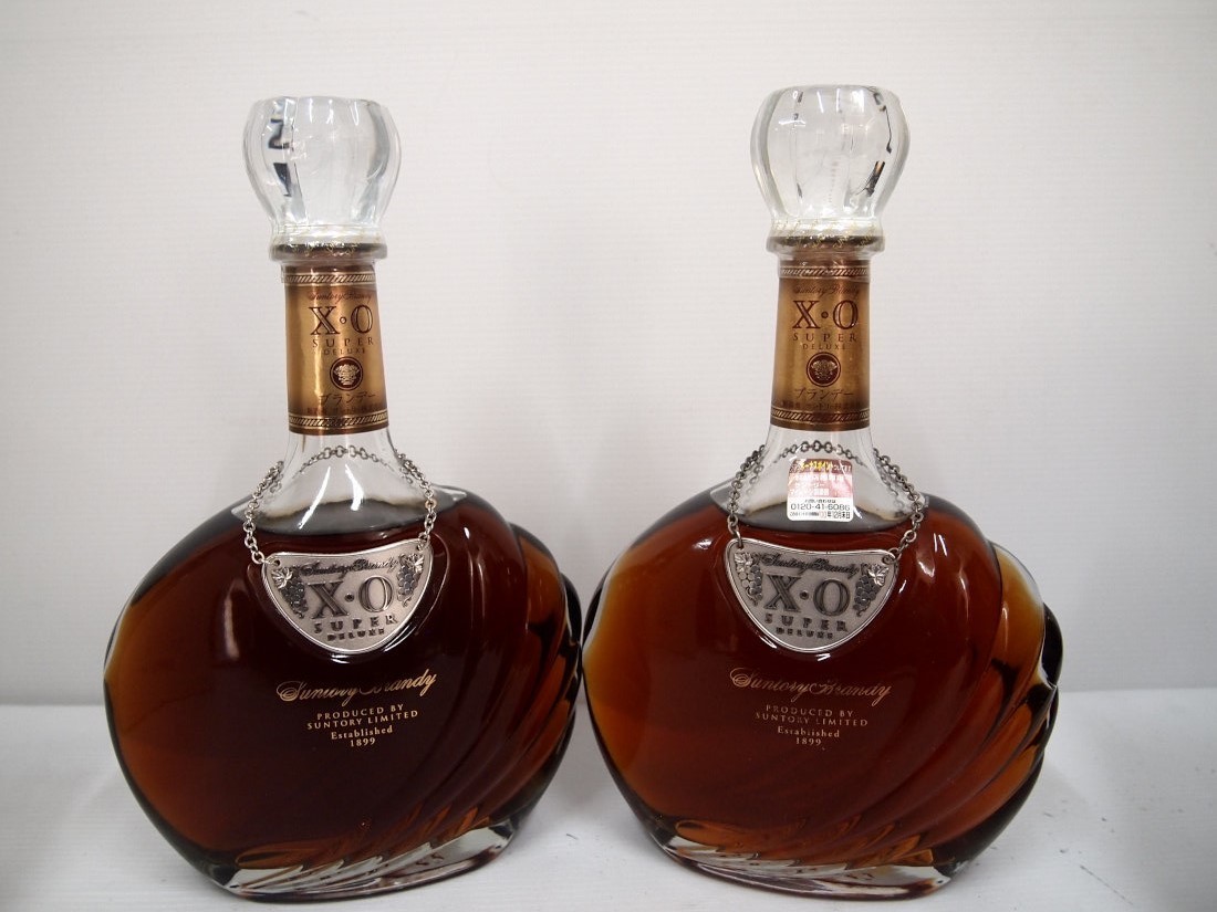 未開栓 サントリー XO スーパーデラックス 700ml 2本セット 箱付 古酒