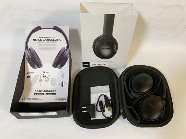 美品 BOSE QuietComfort 35 ワイヤレスヘッドホン ノイズキャンセ