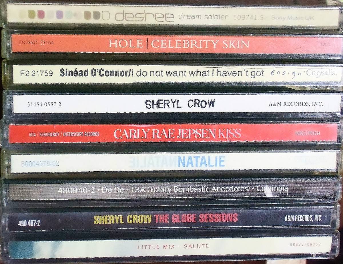 洋楽 CD 女性アーティスト全般 内容Good!! まとめて約100枚セット 女性 