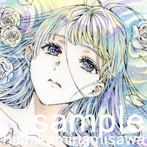 手描きイラスト オリジナル 水辺の花 手描きイラスト 売買されたオークション情報 Yahooの商品情報をアーカイブ公開 オークファン Aucfan Com