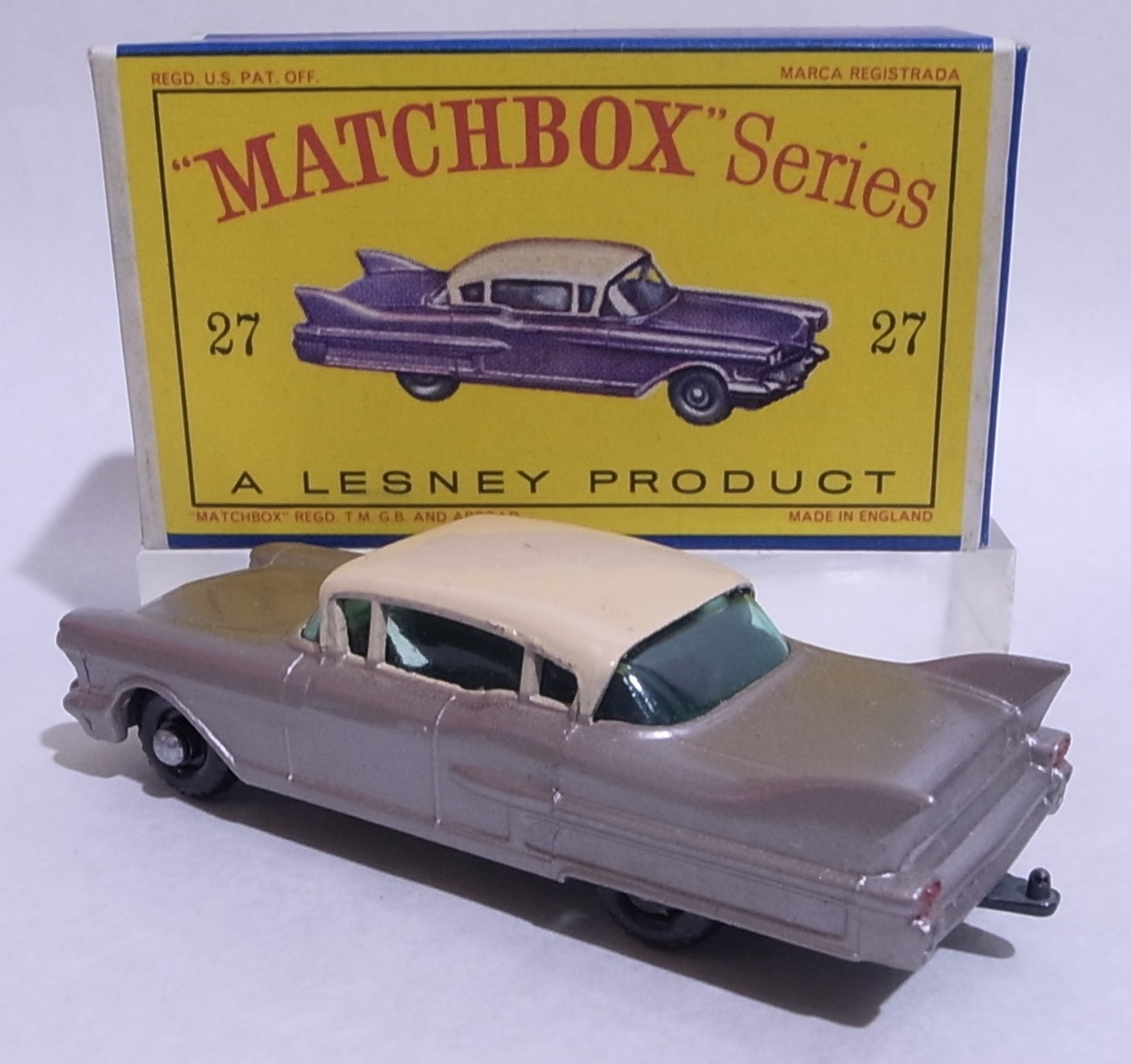 MATCHBOX LESNEY #27 CADILLAC SEDAN