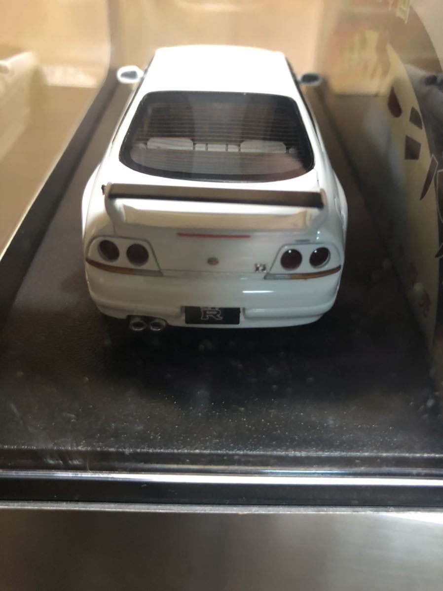 718)hpi・racing 1/43 Nissan Skyline GT-R V-spec N1(R33)White 8869