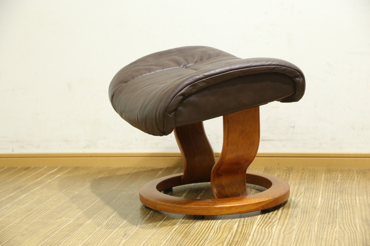 ◇【動作品】Ekornes エコーネス 本革 ストレスレスチェア