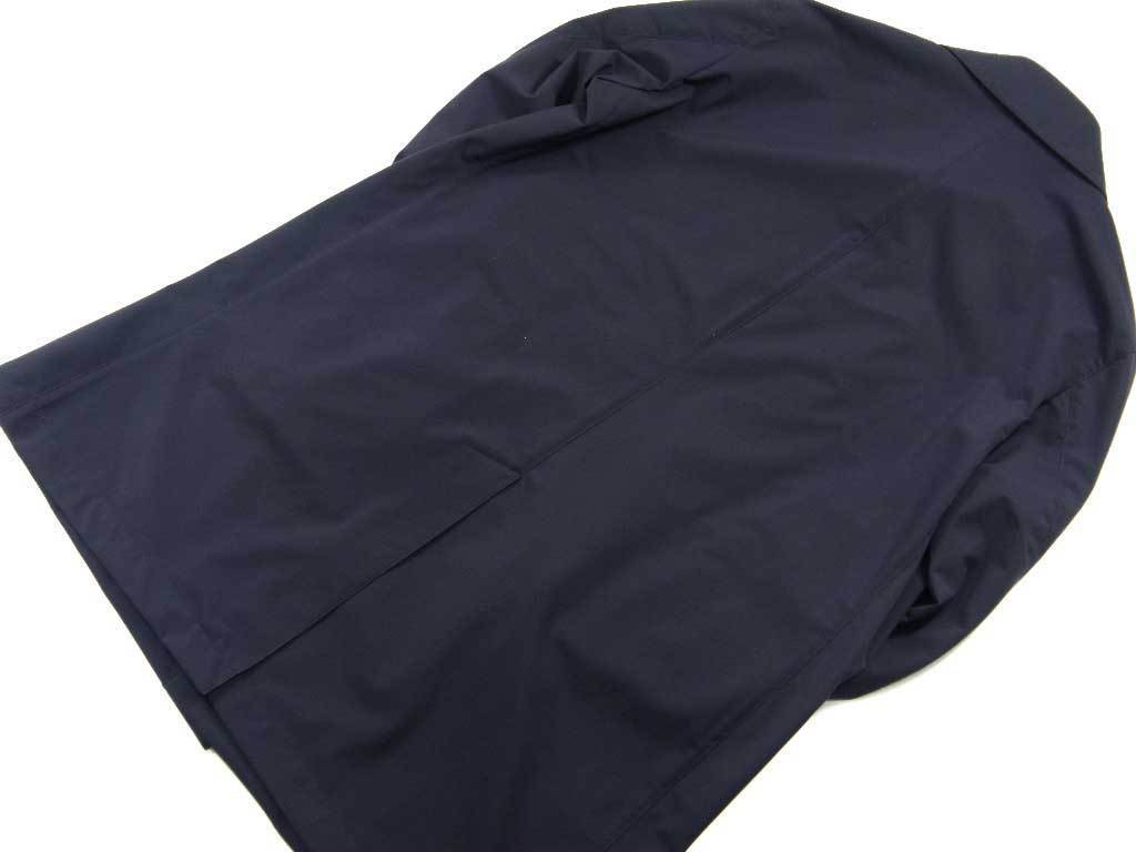 新品 J.PRESS 防水 【雨を防ぎ蒸れも防ぐ3層構造 ARSシステム】 軽量 ストレッチ ステンカラー コート L ネイビー ★310209 Jプレス アウトドア8ブランド最新ウエアの防水機能に迫る！夏の流行モノ指名 ダウン （J.プレス） 撥水 SYSTEM 防水