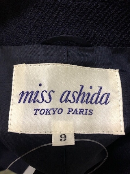 ミスアシダ Miss Ashida ワンピーススーツ サイズ9 M ダークネイビー レディース 肩パッド レディーススーツ レディースファッション 売買されたオークション情報 Yahooの商品情報をアーカイブ公開 オークファン Aucfan Com