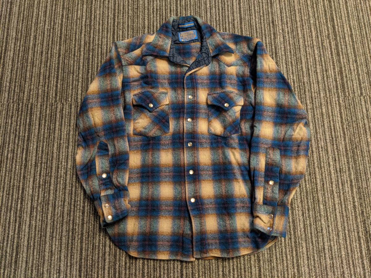 ペンドルトン ウール PENDLETON ウエスタンシャツ USA製 シャツ ペン