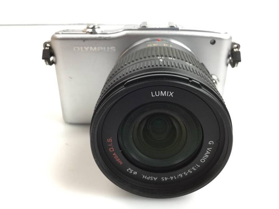 OLYMPUS PEN Mini E-PM1 ミラーレス一眼カメラ○ジャンク品 デジタル