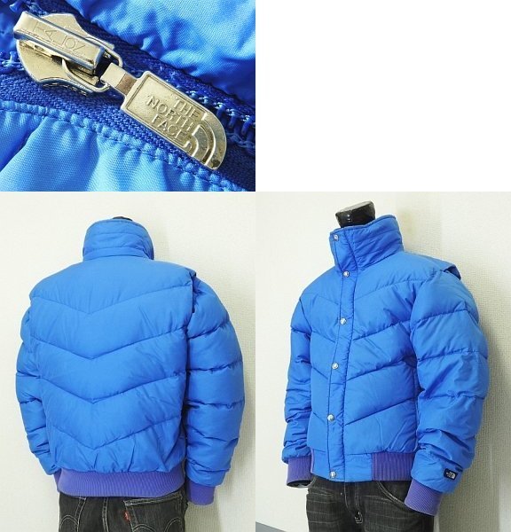 NORTH FACE THE 茶タグ ノースフェイス USA製 70s ダウン ザノースフェイス ビンテージ セロー ダウンジャケット ザ アウトドア Vintage 70's