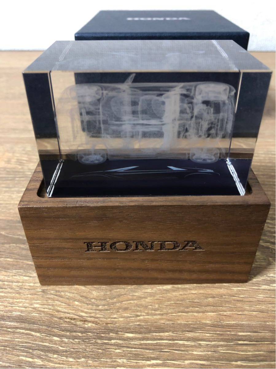 HONDA ホンダ S660 3D クリスタル 置物 非売品 HONDA - S660 置物