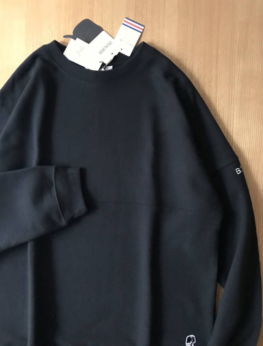完売■別注・限定■ BAYFLOW × EVERLAST / プルオーバー スウェット シャツ / ブラック 黒 2 （S） ベイフロー エバーラスト BAYFLOW × EVERLAST パンツ 限定別注エバーラスト hot_item
