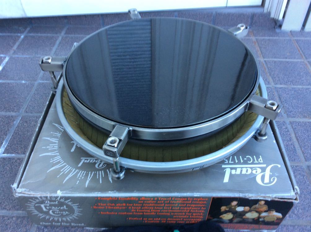 Travel Pearl Conga PC-1175TC W&frasl;Carrying Size Pearl TravelConga PTC-1175 トラベルコンガ中古品