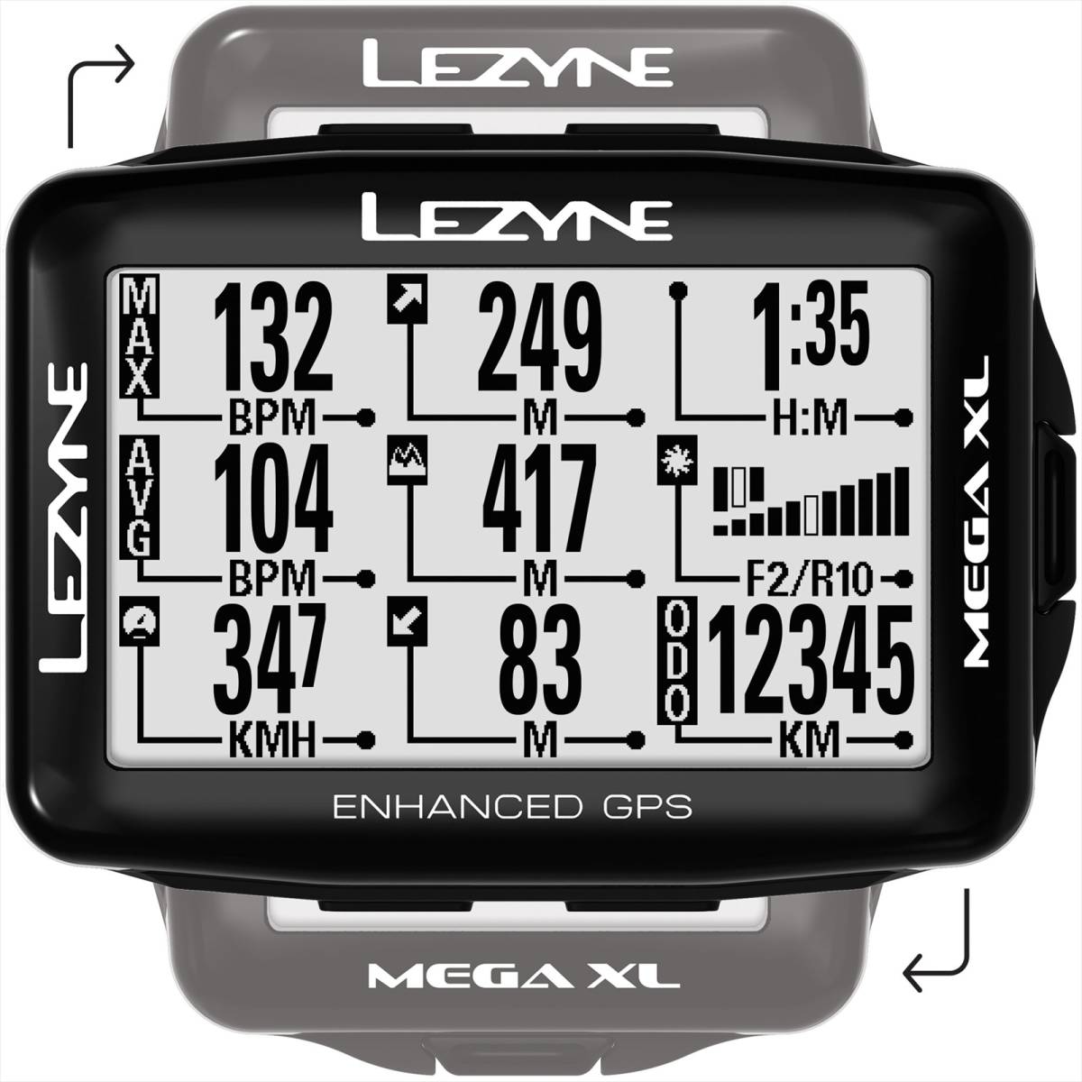 大得価，セール レザイン Mega XL GPS 日本語表示可 サイクルコンピューター Lezyne(サイクルコンピューター)｜売買されたオークション情報、yahooの商品情報をアーカイブ公開 - オークファン サイクルコンピューター