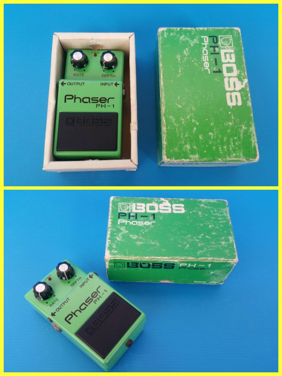 BOSS PH-1 Phaser (中古、ジャンク品) 【音出し不可品】日本製 レアな