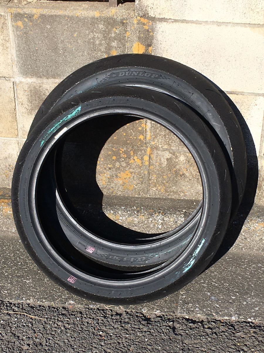 DUNLOP KR410 前後セット 110/70R17 140/70R17 バリ山 CBR250RR