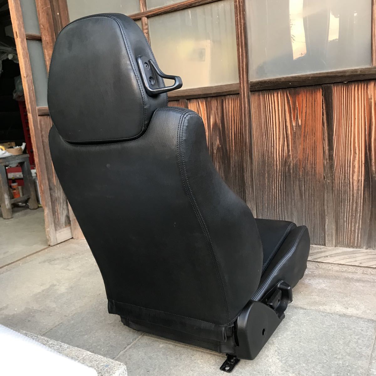 カプチーノ 純正 EA11R スズキ レザー シート Yahoo!オークション 黒 