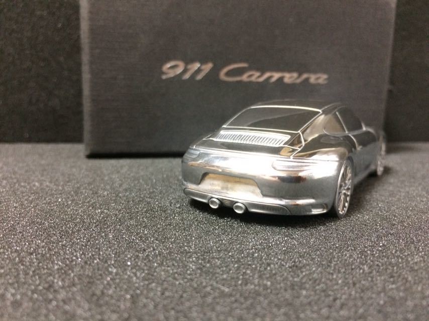 ポルシェ 911カレラ ペーパーウェイト ノベルティ ◇メタルカー 0
