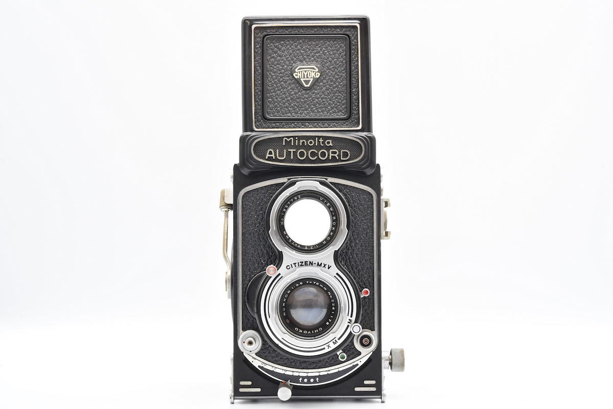 ◇ Minolta ミノルタ AUTOCORD 初期型 フィルムカメラ 二眼レフカメラ
