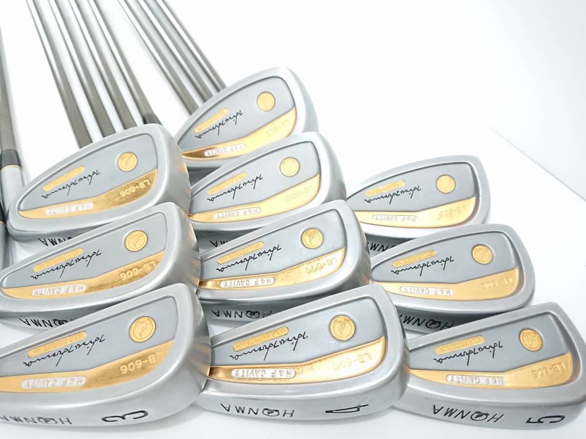LB-606 - Yahoo!オークション K24 本間ゴルフ 最高峰 H&F 5星 金 