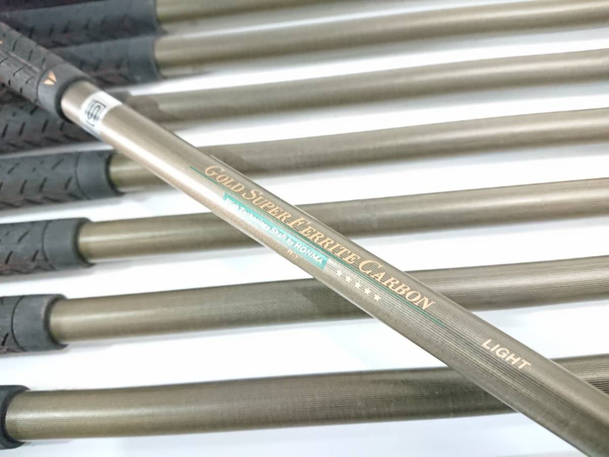 LB-606 - Yahoo!オークション K24 本間ゴルフ 最高峰 H&F 5星 金 