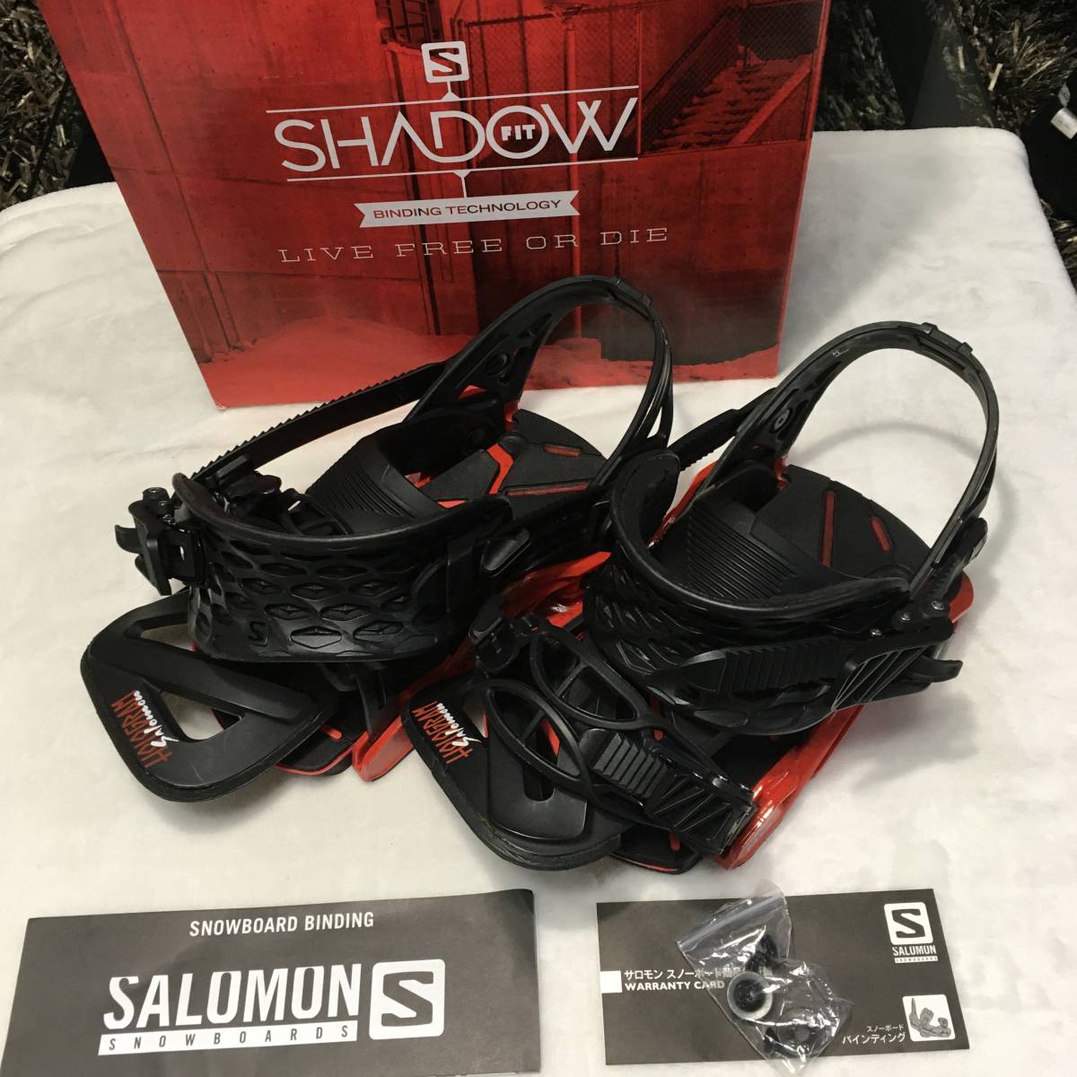 バインディング サロモン ホログラム Mサイズ シャドウフィット