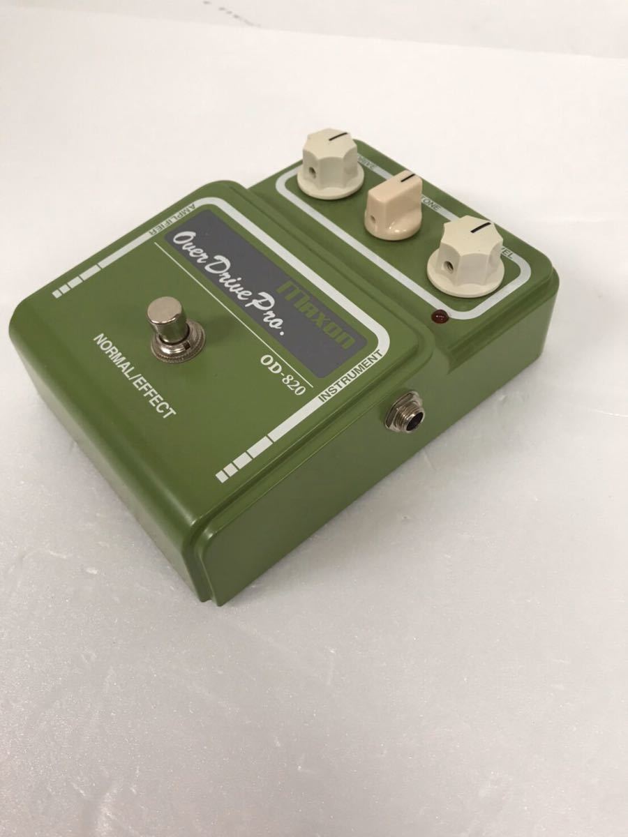 MAXON マクソン Over Drive Pro オーバードライブ OD-820 動作確認済