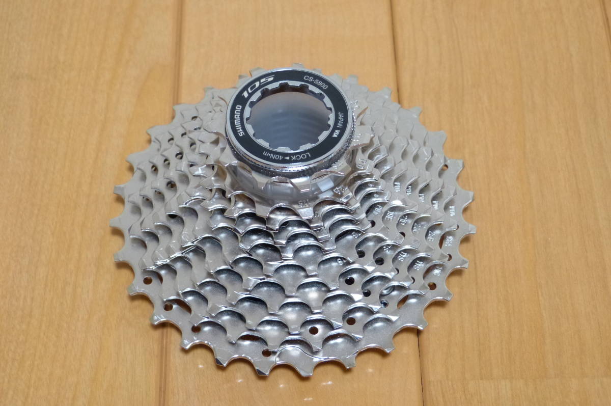【激安大特価，2026】 シマノ SHIMANO 105 CS-5800 11speed 11-28T 走行50km(スプロケット)｜売買されたオークション情報、yahooの商品情報をアーカイブ公開 - オークファン スプロケット