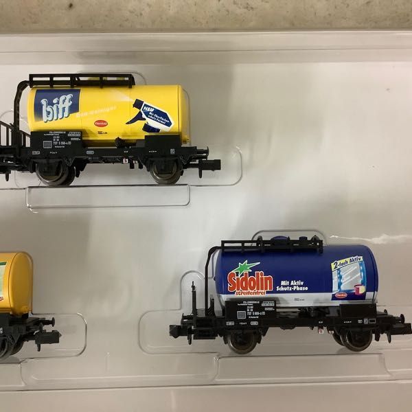 1円～ TRIX MINITRIX 15204 Kesselwagen Set、15235 2軸タンク車セット