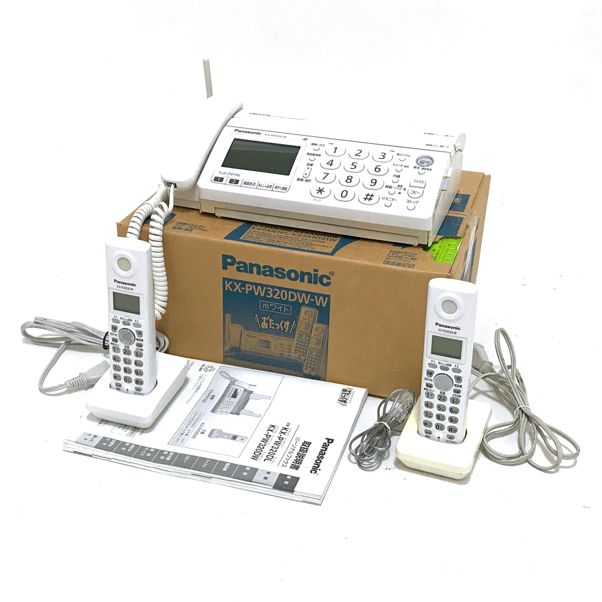 中古 動作済 Panasonic パナソニック 家庭用コードレス留守番電話