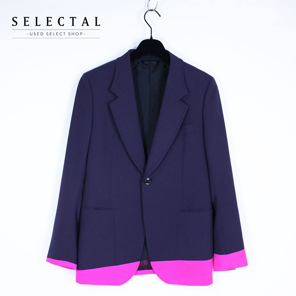 美品 Paul Smith ポールスミス バイカラー ジャケット テーラード 