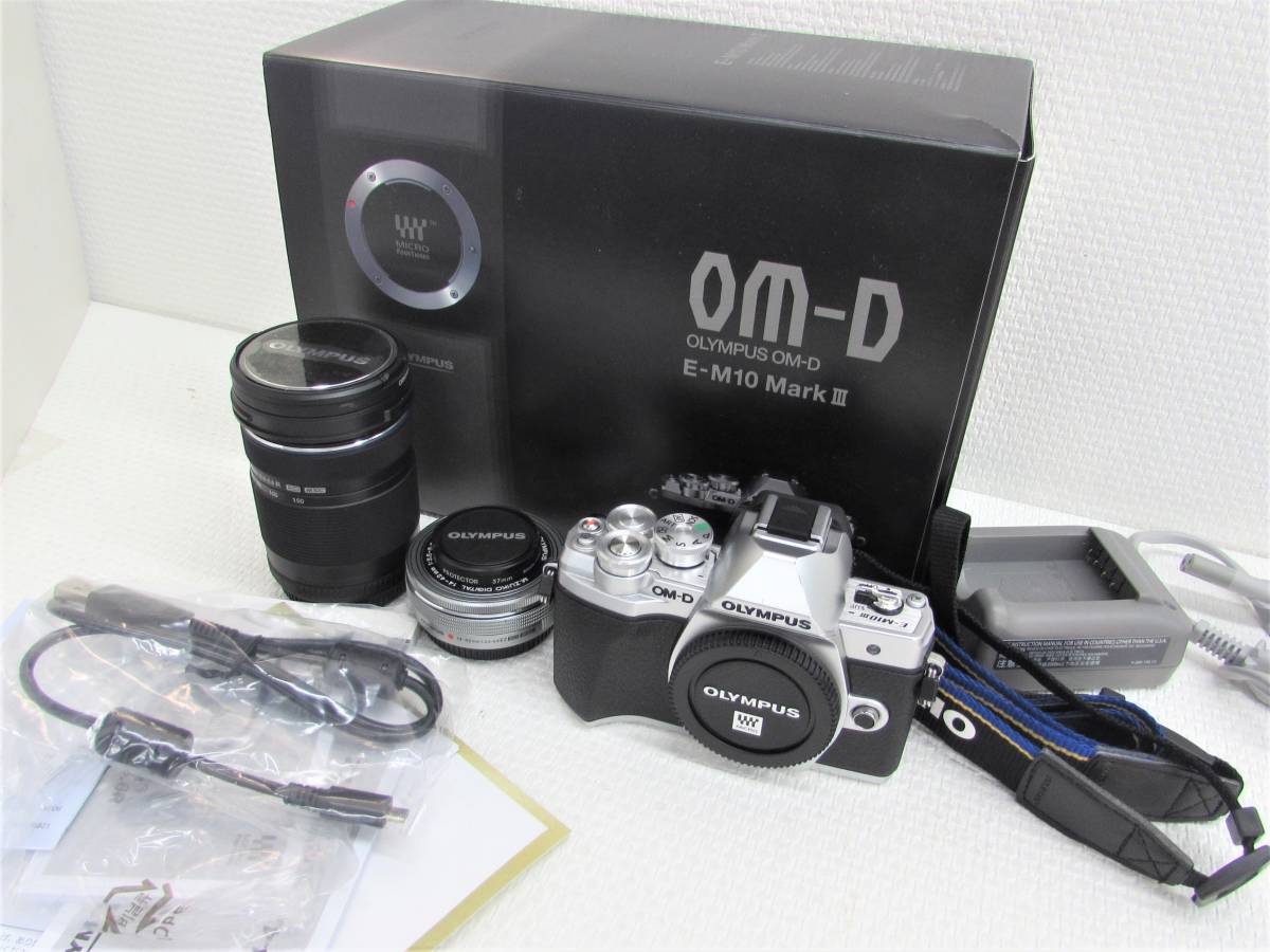 ショット数197！ 極美品 オリンパス OM-D E-M10 Mark III ミラーレス