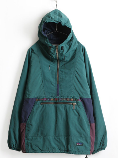  90's USA製 LL ビーン シンサレート チロリアンテープ 中綿 ナイロン アノラック パーカー ジャケット 男性 メンズ L 古着 L.L.BEAN(男性用)｜売買されたオークション情報、yahooの商品情報をア 男性用