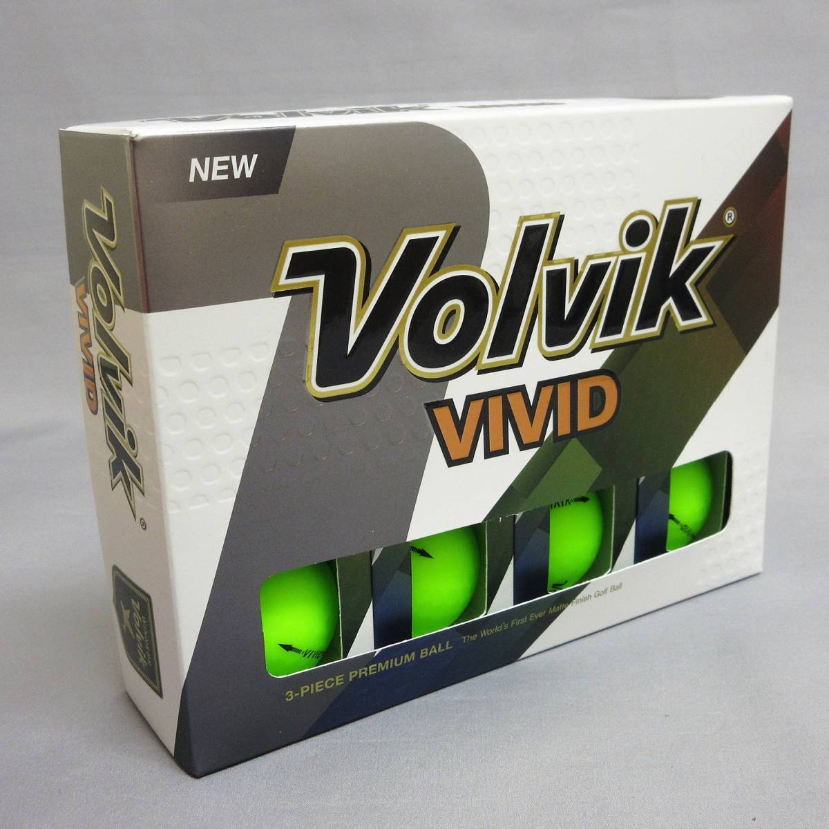 人気，新品 2018年 ボルヴィック ビビッド グリーン 1箱 12球 世界初マットフィニッシュ Volvik VIVID 3ピース バッバワトソン 話題(1ダース)｜売買されたオークション情報、yahooの商品情報をアーカイブ公開 - ボール