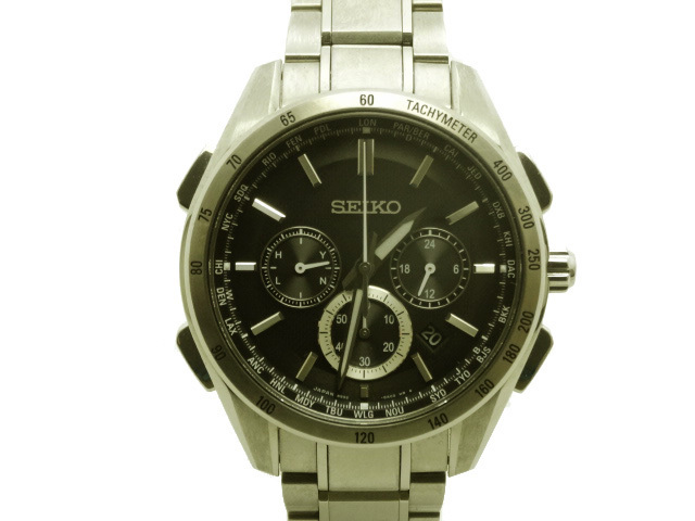 SEIKO SAGA193 ブライツ フライトエキスパート 電波ソーラー 緑屋質屋