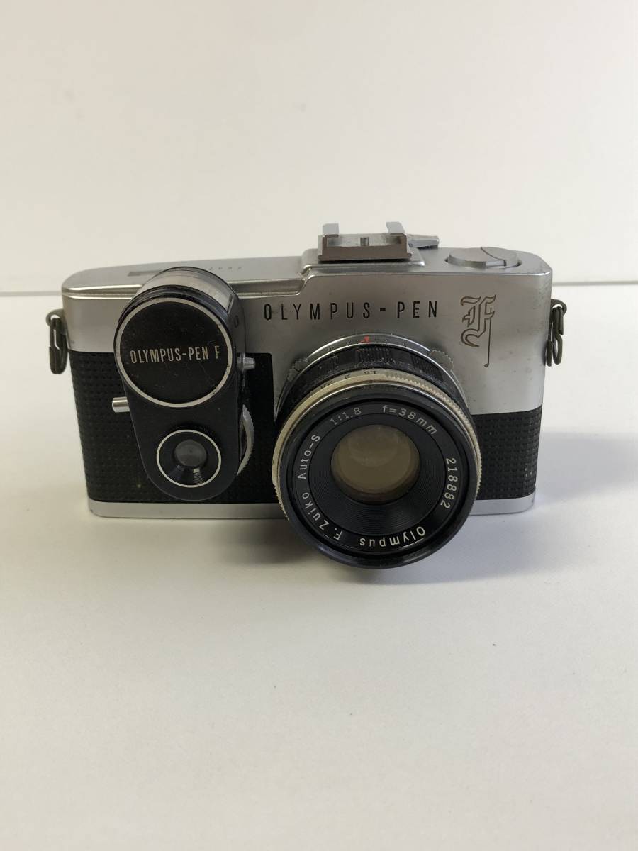 カメラ OLYMPUS PEN-F F.Zuiko 1:1.8 f=38mm オリンパス ペン m01-25
