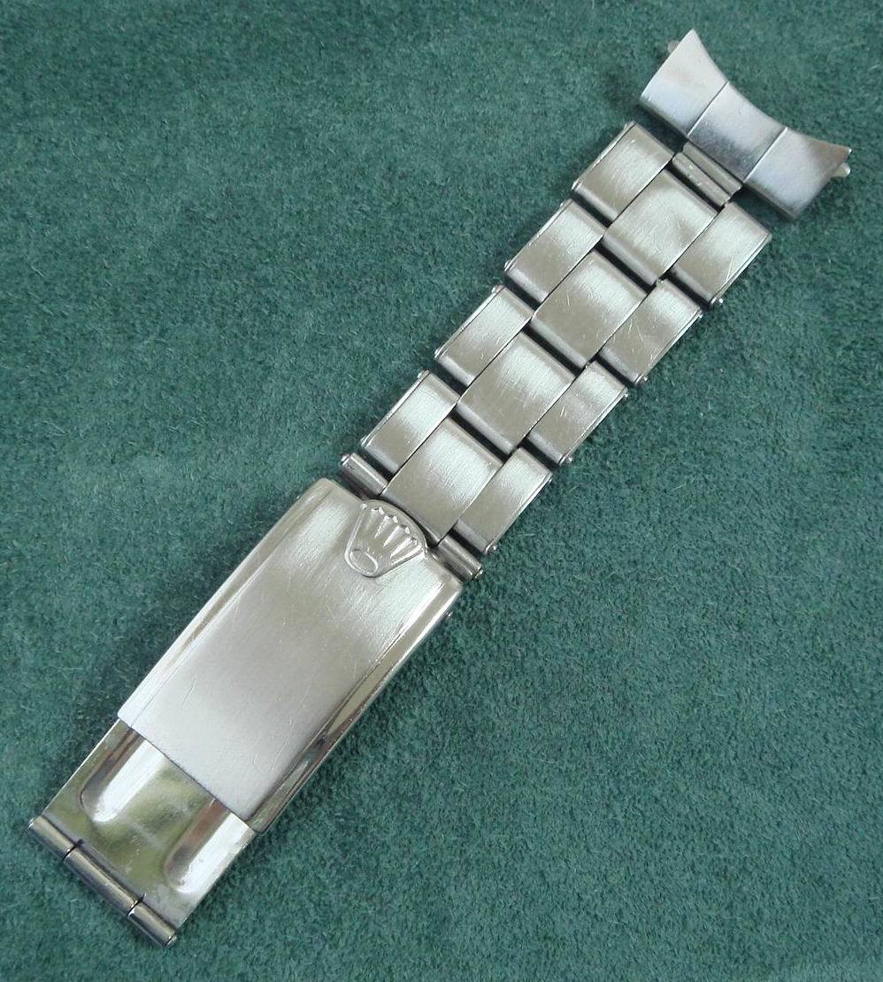 ロレックス純正 USA リベットブレス 20mm 78年製 片側のみ 1016 1675