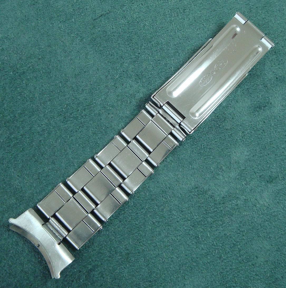 ロレックス純正 USA リベットブレス 20mm 78年製 片側のみ 1016 1675